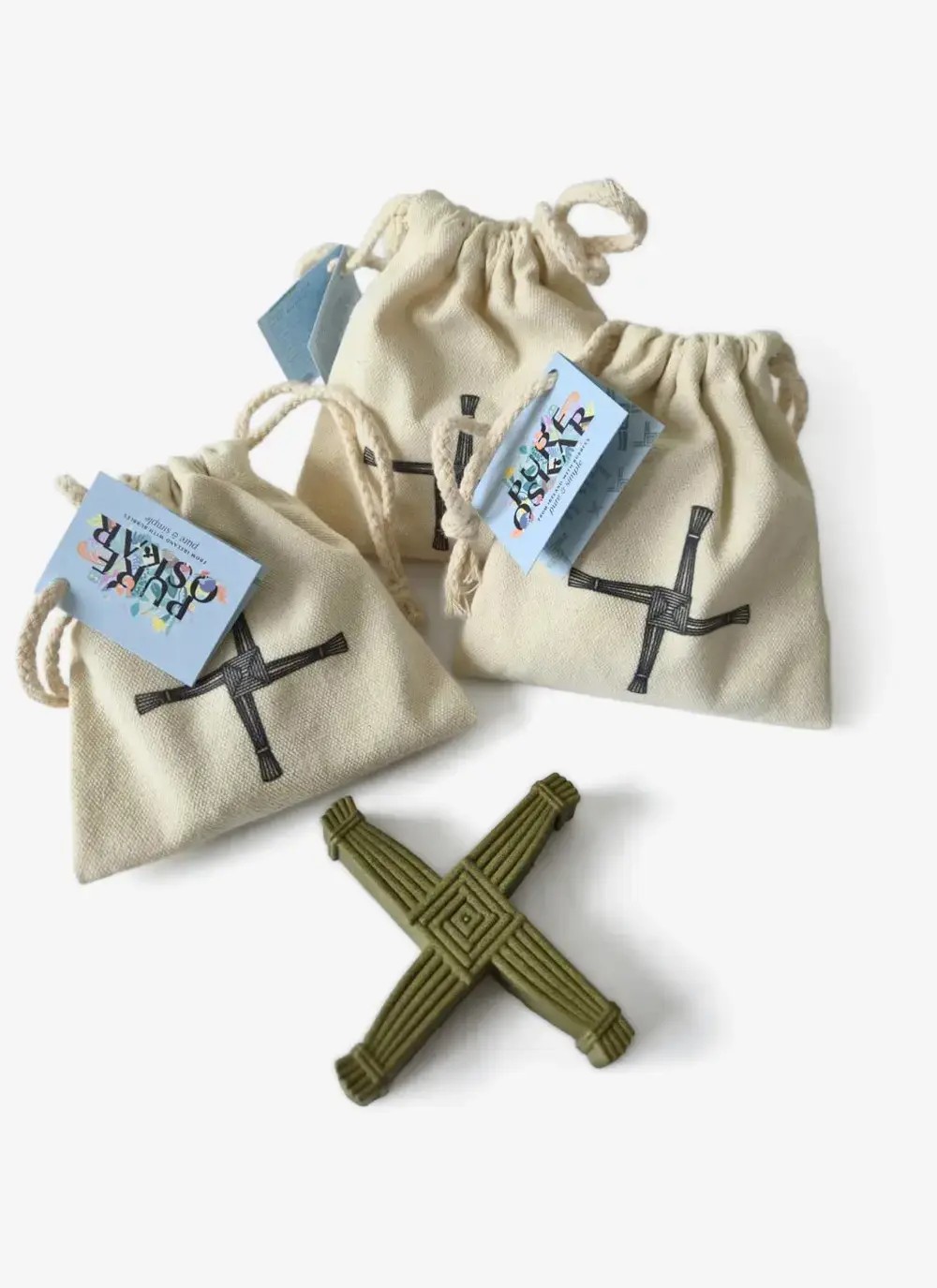 St. Brigid's Cross Handmade Soap